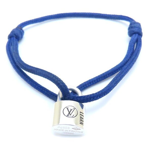 Louis Vuitton Jewelry - LOUIS VUITTON Silver Lockit Charm Bracelet